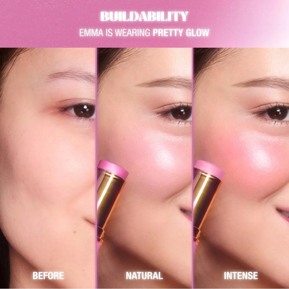 Charlotte Tilbury ‘Rosy Glow’ Unreal Lip + Cheek Glow Blush Stick - Picture 9 of 12